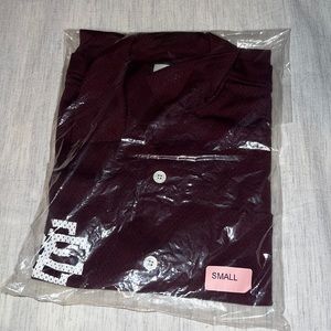 EE Eric Emanuel Mesh Basic Shirt FW19 (Small) Maroon